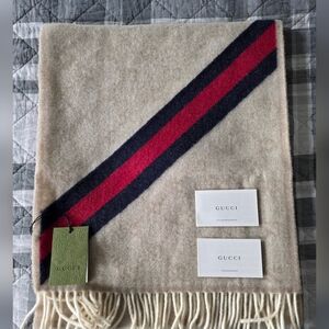 Gucci Wool Luxury Scarf